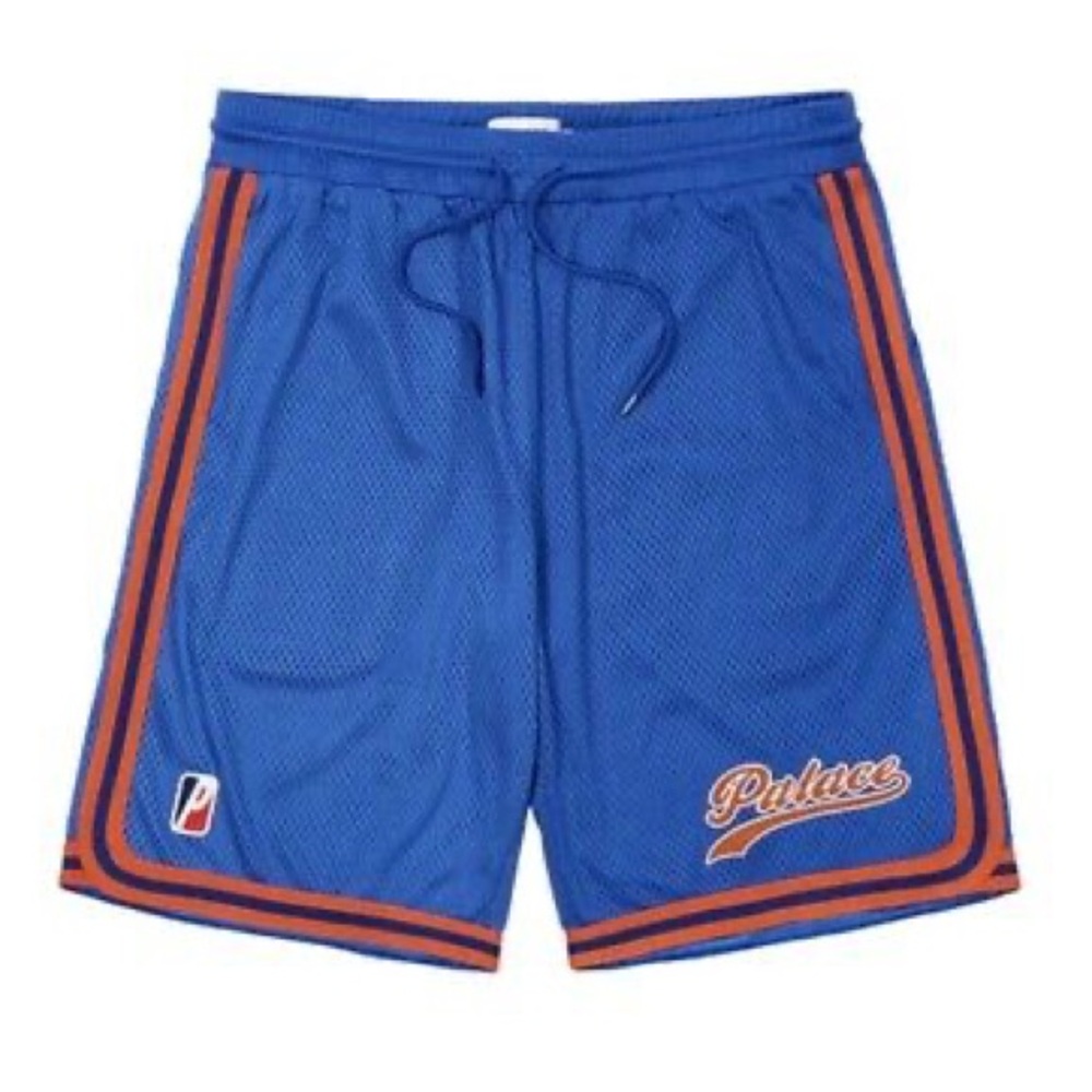 PALACE MVP MESH BASKETBALL SHORTS NAVY (BLUE)  MEN’S SIZE LARGE SUMMER 2023.